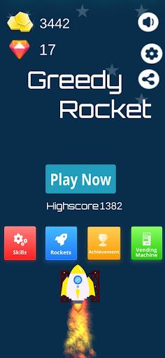 Greedy Rocket: In Epic Space - Screenshot 1