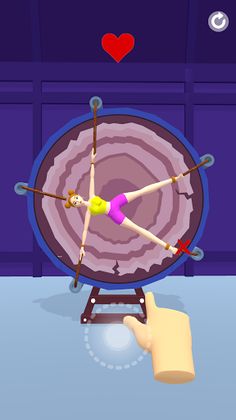 Knife Throw 3D - Screenshot 1