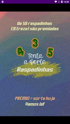 Tenta a sorte: raspadinhas - Screenshot 2