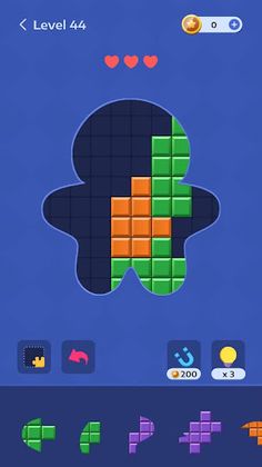 Blocky Jigsaw Puzzle Game - Screenshot 1