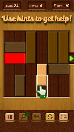 Unblock Red Wood Puzzle 2023 - Screenshot 2