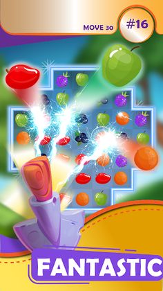 Happy Fruit Boom: Match 3 Game - Screenshot 2