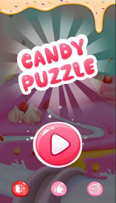 Sweet Charm Candy Puzzle - Screenshot 1