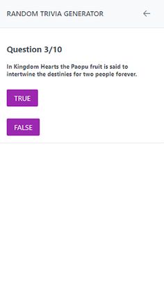 Random Trivia Generator - Screenshot 3