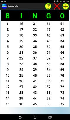 Bingo Caller - Screenshot 3