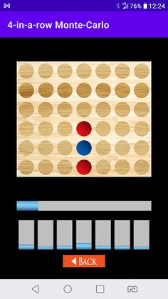 4-in-a-row Monte-Carlo - Screenshot 3