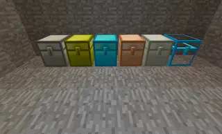 Chests iron mod for mcpe - Screenshot 2