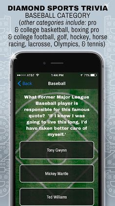 Diamond Sports Trivia - Screenshot 4