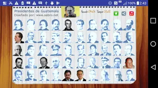 Juego Presidentes de Guatemala - Screenshot 2