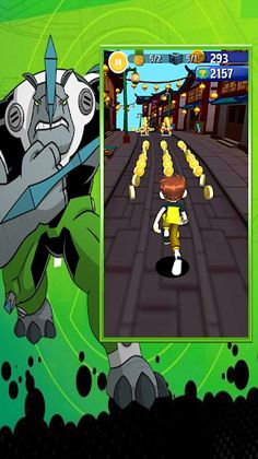 Subway Ben Omnitrix Alien Run - Screenshot 4