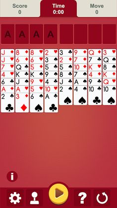 Freecell Solitaire - Screenshot 3