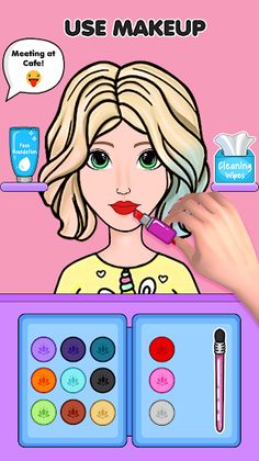 Fashion Paper Doll DIY Games - Screenshot 1