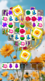 Flower Match Frenzy - Tile 3D - Screenshot 1