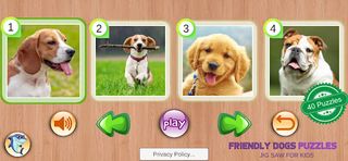 Friendly Dogs Puzzles - Screenshot 1