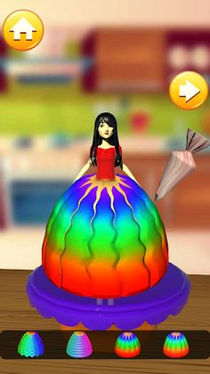 Doll Cake Dress Up Games 3D - Screenshot 1