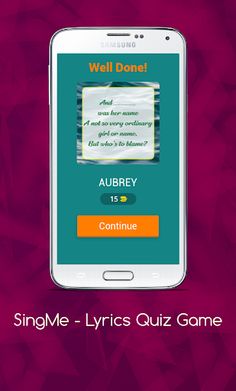 SingMe Guess the Lyrics Quiz - Screenshot 2