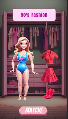 Pink Fashion Merge - Screenshot 2