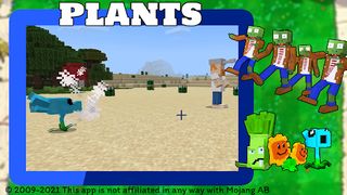 Plants and zombies mobs mod - Screenshot 3