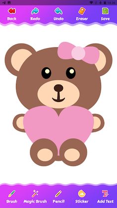 Super Bear - Coloring Pages - Screenshot 3