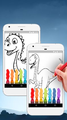Dinosaur Colouring Pages Book - Screenshot 3