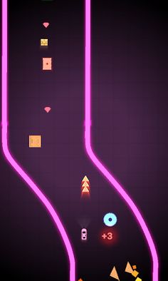 Glowing Rider - Endless Addict - Screenshot 4