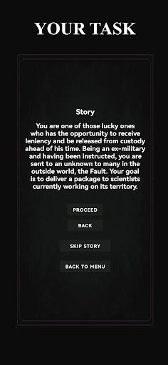 Fault Zone: Text RPG Survival - Screenshot 2