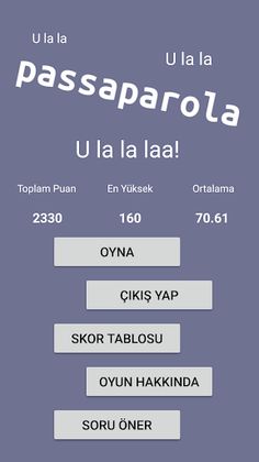 Passaparola Genel Kültür - Screenshot 2