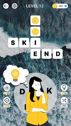 Connect the Words - Word Games - Screenshot 1