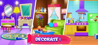Doll House Cleanup Design Game - Screenshot 3