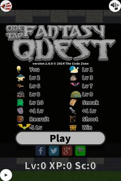 One Tap Fantasy Quest - Screenshot 2