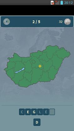 Blind map quiz - Blank map - Screenshot 4