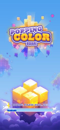 Popping Color Square - Screenshot 1