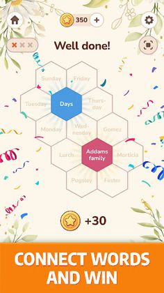 Hexa Ties: Word Associations - Screenshot 2