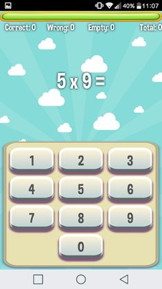 Multiplication Table - Screenshot 2