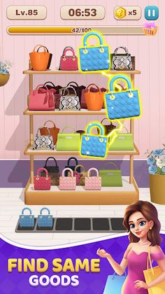 Triple Match 3D: perfect goods - Screenshot 3