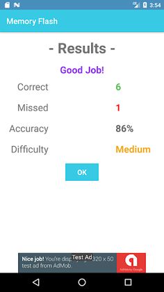 Memory Flash - Fast Paced Numb - Screenshot 4