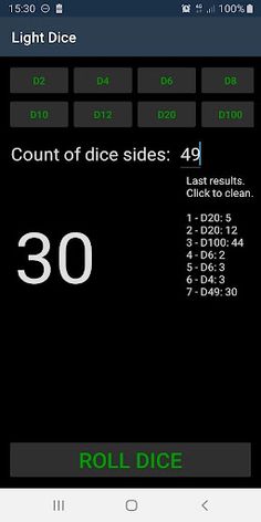Light Dice - Screenshot 2