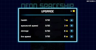 Neon Spaceship : Galaxy Neon - Screenshot 2