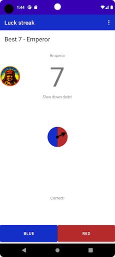 Luck streak - Screenshot 2