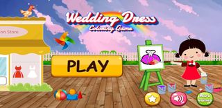 Wedding Dress Coloring Games - Screenshot 3