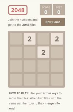 2048 Tile - Screenshot 1