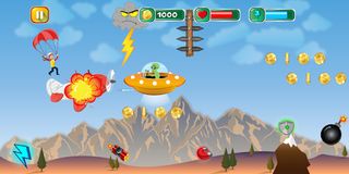 مغامرات عم شكشك فى الجو - بدون - Screenshot 2