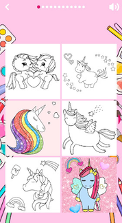 Unicorn Coloring Book - Screenshot 5