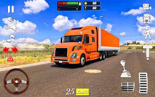 Euro Truck Cargo Delivery Game - Screenshot 1