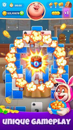 Solitaire TriPeaks Happy Land - Screenshot 1