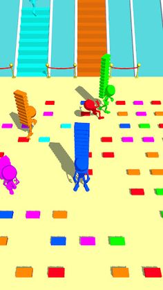 Bridge Run IO: Rush Race 3D - Screenshot 1