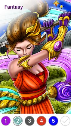 ColorWorld - Color By Number - Screenshot 1