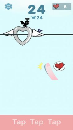 Flappy Ballon-Tap to dancing - Screenshot 1