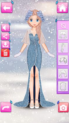 Princess Fashion Doll Dress up - Screenshot 4