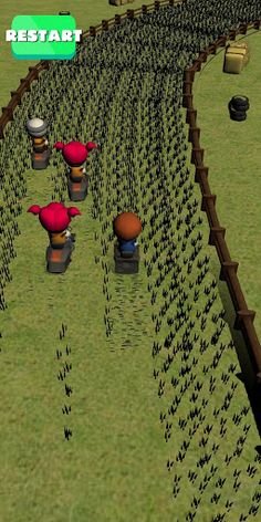 Lawnmower Race - Screenshot 4